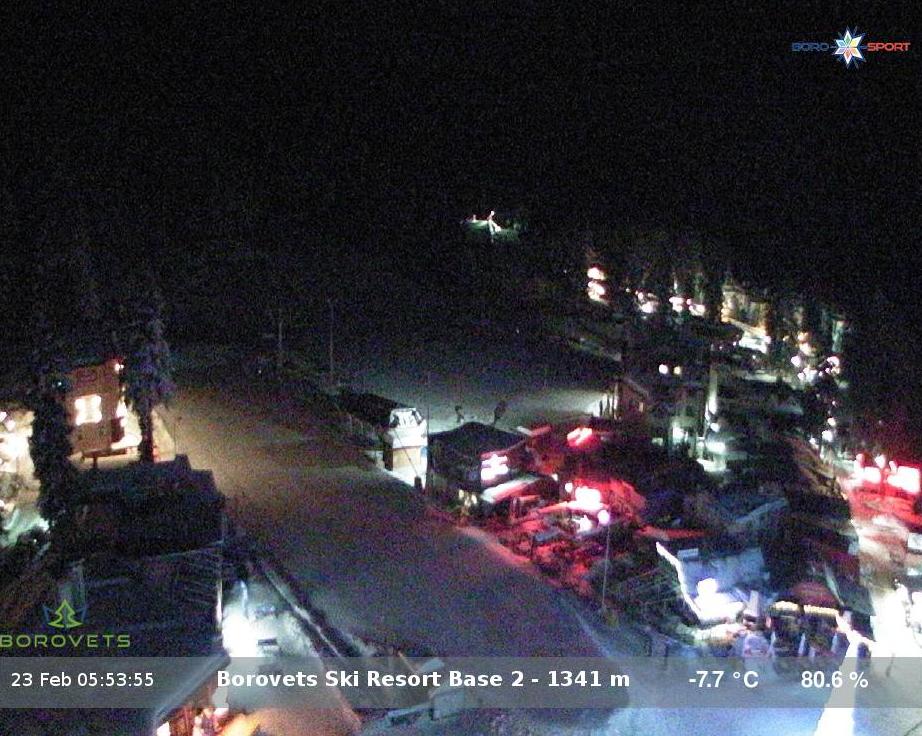 Borovets ski resort - Rila hotel webcam